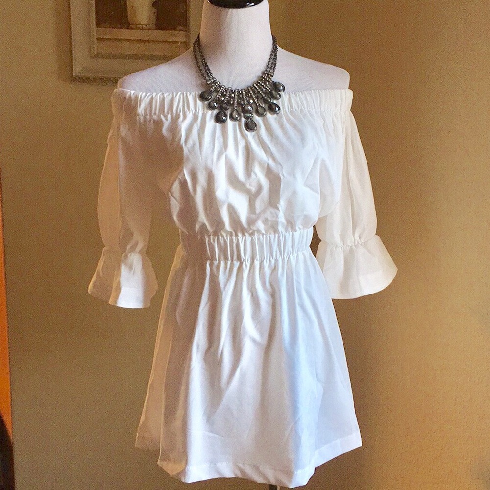 Summer White Dress - Picture 2 of 2